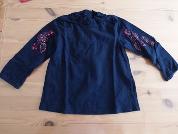 Sous pull bleu marine