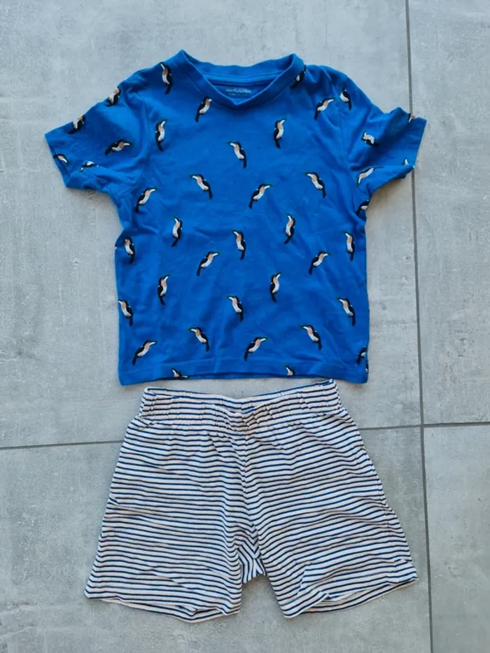 Pyjashort pyjama été t-shirt short 3 ans