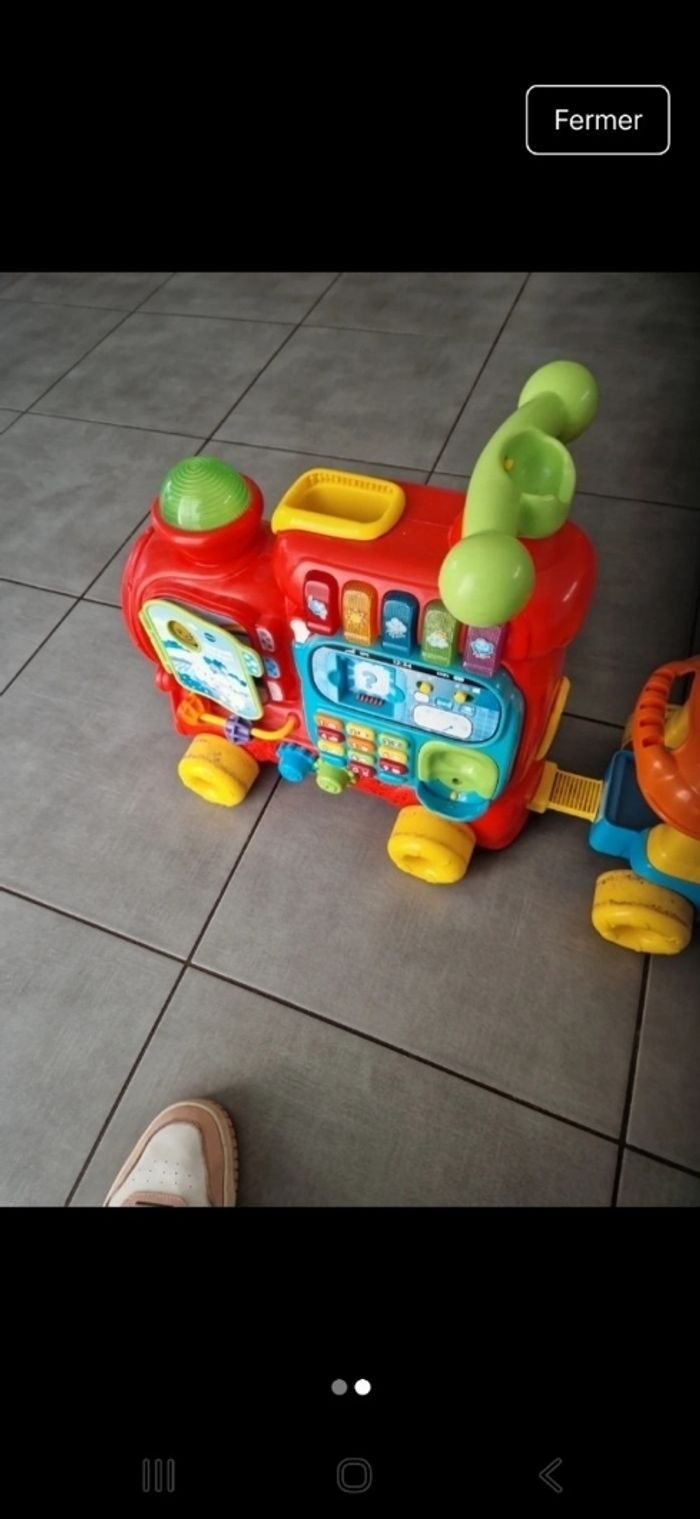 Train Vtech - photo numéro 2