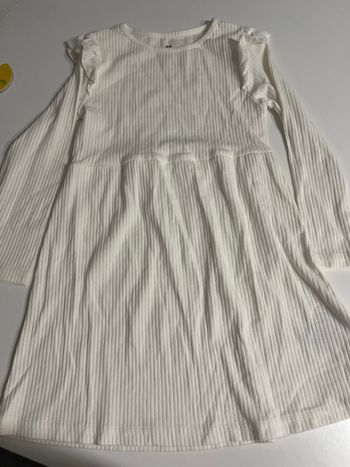 Robe blanche H&m 2-4 ans