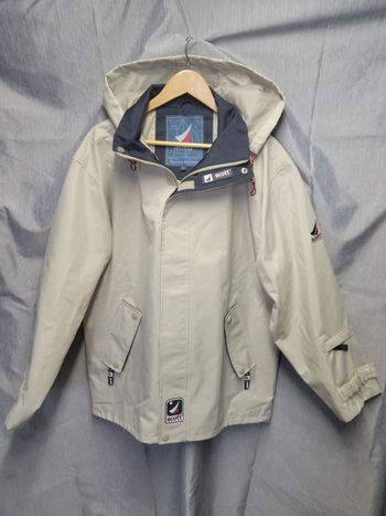 Parka Schott Yachting homme taille L – Capuche zippée – Style nautique premium