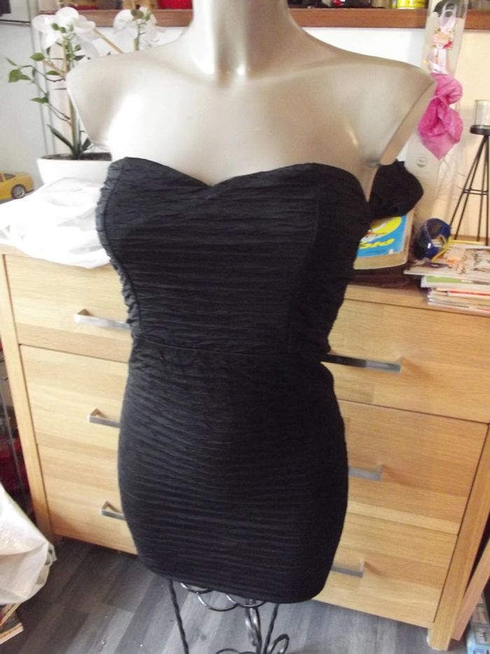 jolie robe bustier S / 36 tbe