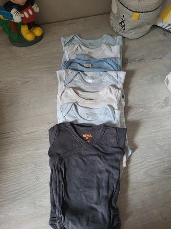 Lot de 7 bodies longues manches