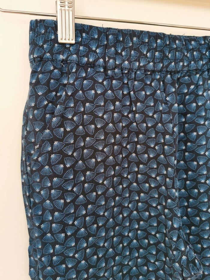 Pantalon fluide bleu marine Okaidi 10 ans - photo numéro 2