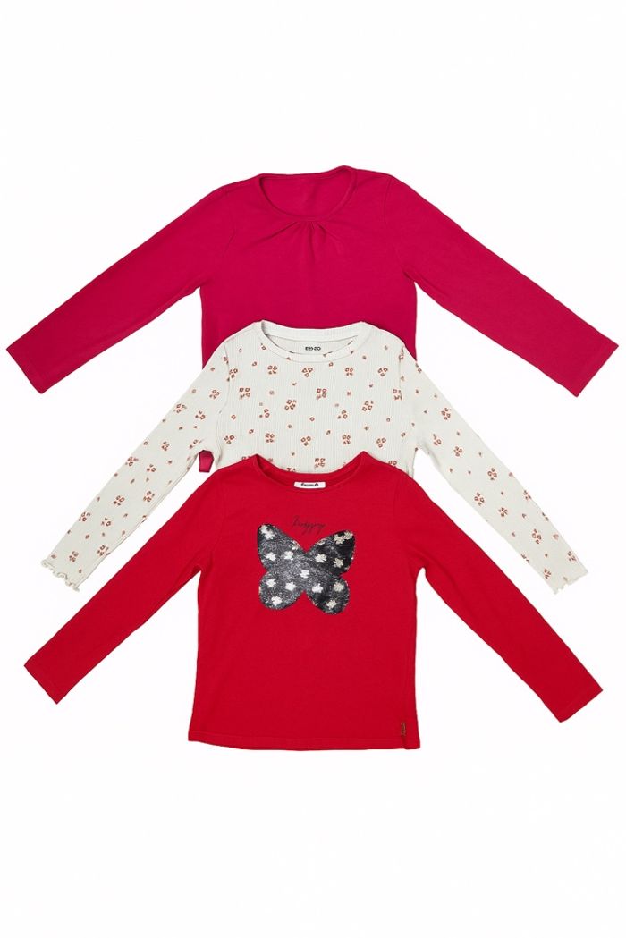 Lot de tee shits manches longues 6 ans