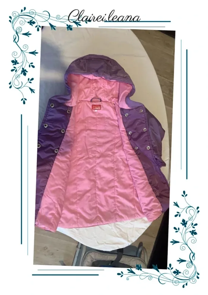 🛑Veste de pluie fille🛑4 ans - photo numéro 2