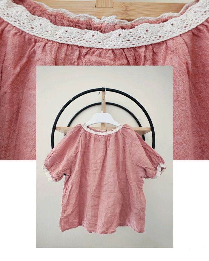 3 4 ans teeshirt blouse été légère Zara 104 cm