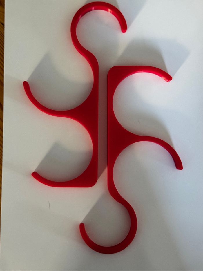 Lot de 2 portes frites rouge, pour piscine INTEX - photo numéro 4