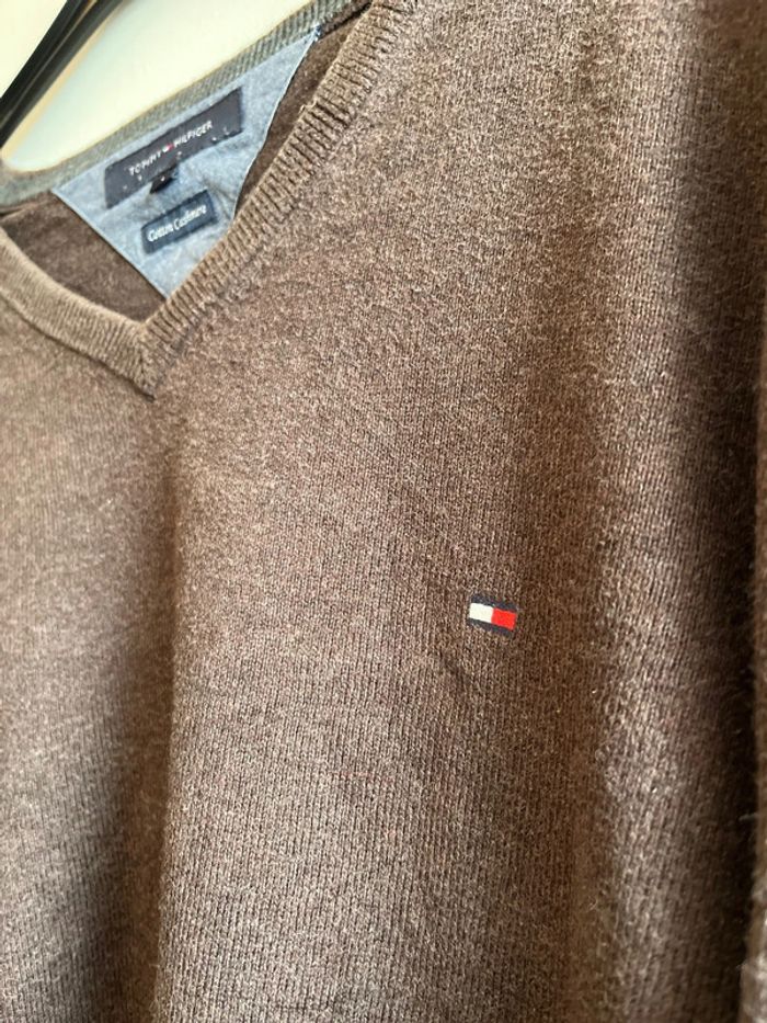 Pull classique taille L homme Tommy Hilfiger - photo numéro 2