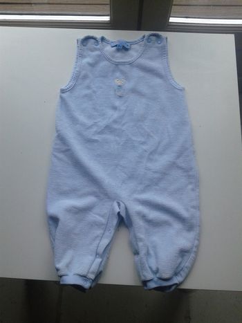 grenouillere bébé verte amande