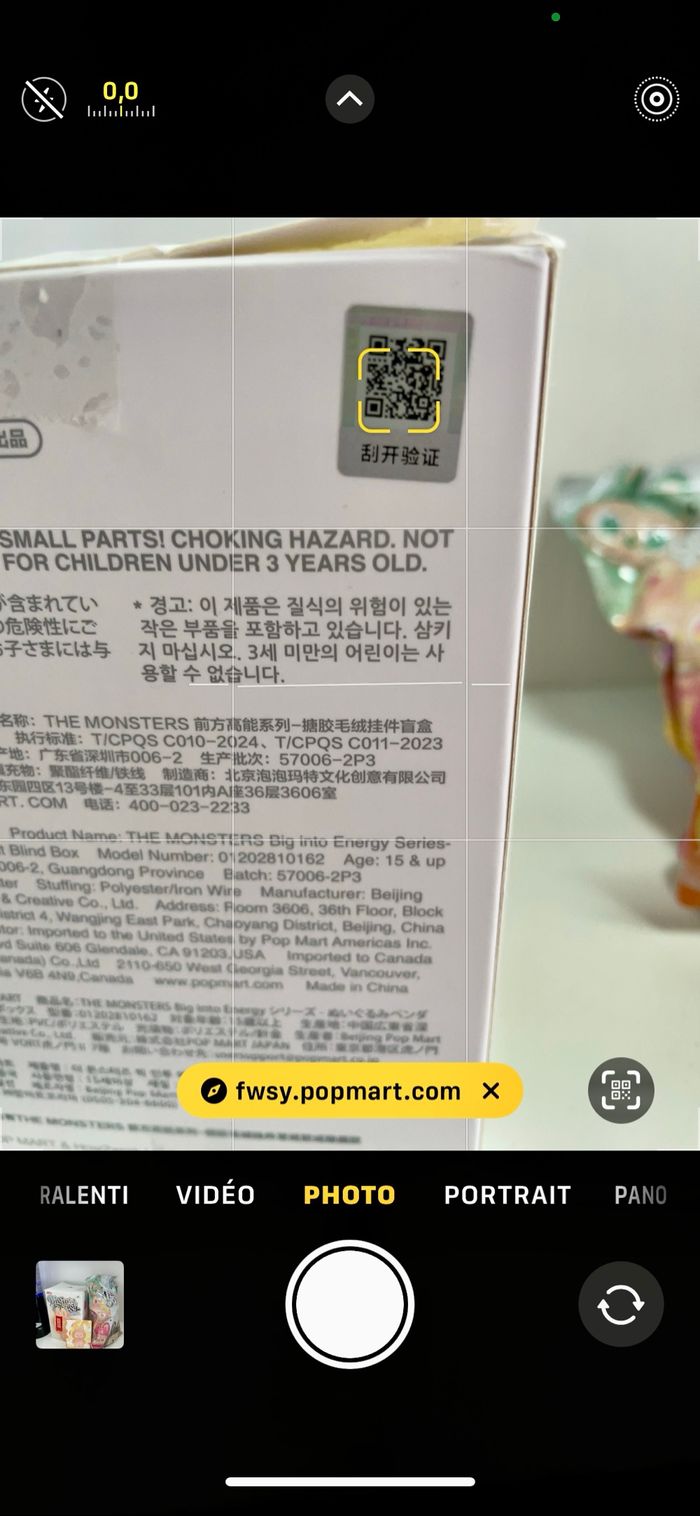 Labubu The Monsters Big into Energy Hapiness Sachet scellé - photo numéro 2