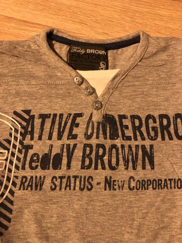 Teddy Brown - t shirt garçon 12ans - photo numéro 2
