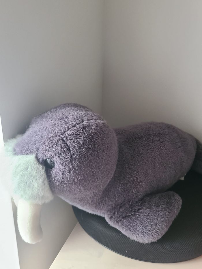 Peluche réaliste en forme de morse - photo numéro 5