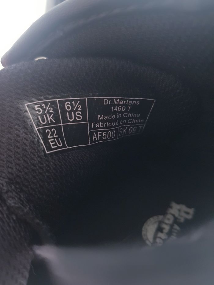 Dr. Martens - 1460 - Noir - Pointure : 22 - photo numéro 8