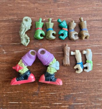 Lot de Bras & Jambes Tortues Turtles Ninja Playmates Toys