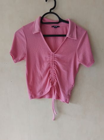 Haut court rose neuf