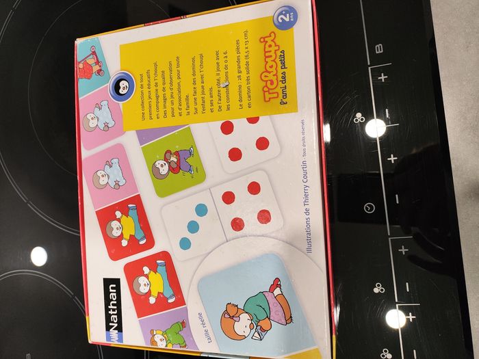 Jeu de dominos T’choupi – Nathan – Dès 2 ans - photo numéro 2
