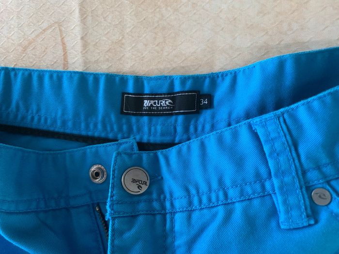 short bleu hommes taille 34/L Rip curl - photo numéro 2