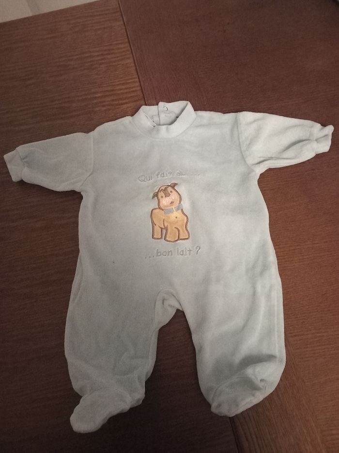 Pyjama chaud 1 mois