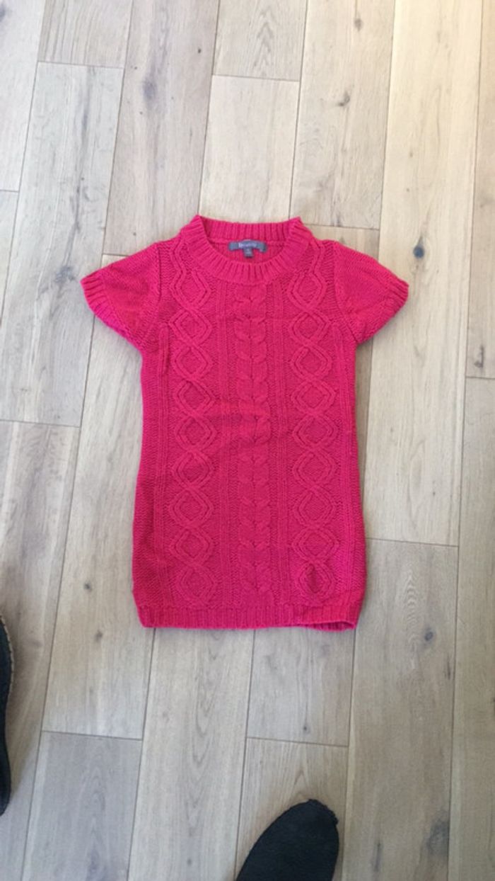 Robe manches courtes