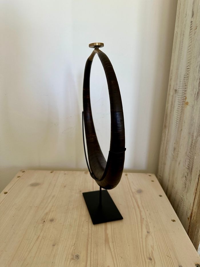 Collier papou traditionnel en Cuir - photo numéro 7