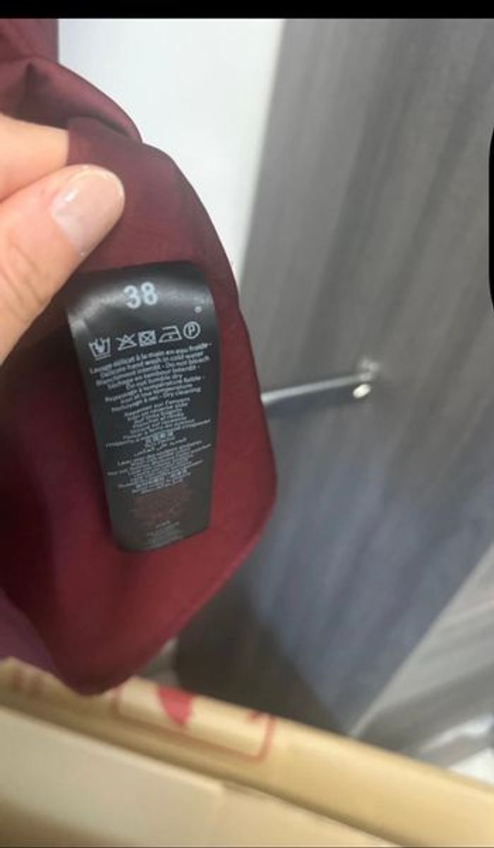 Robe bordeaux ikks - photo numéro 3