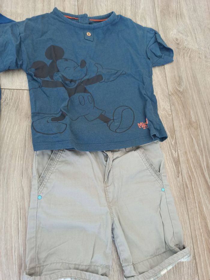 Lot T-shirts.et shorts 24 mois - photo numéro 5