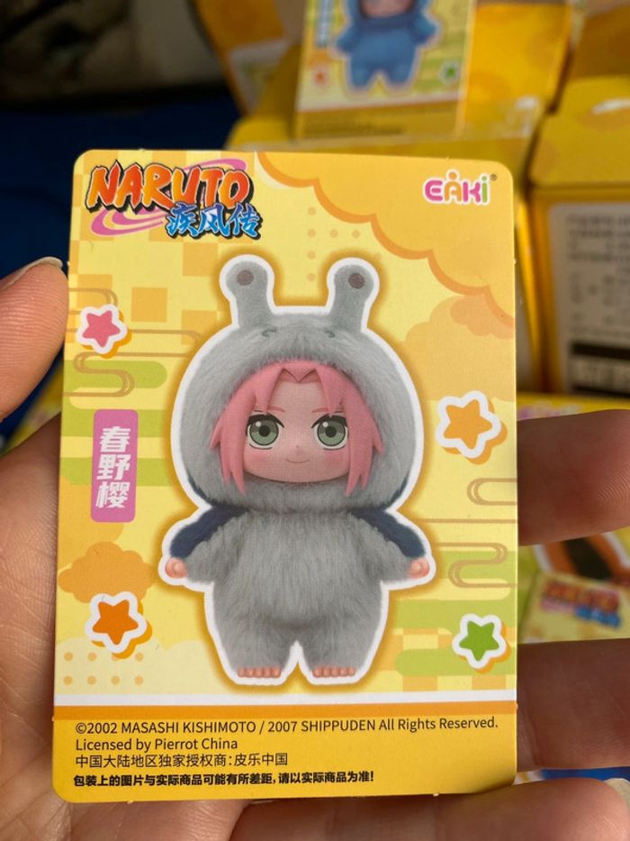 Sakura + Sasuke - Naruto Cute Beast Party plush keychain - photo numéro 15