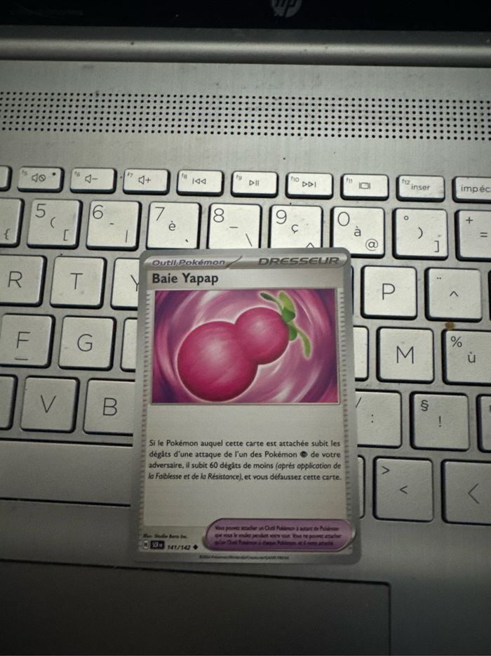 Carte Pokémon Baie Yapap 141/142