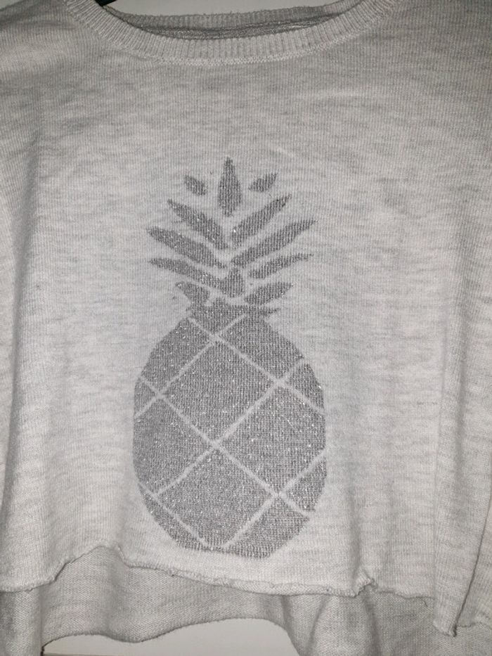 Pull court crop top Okaidi 14 ans - photo numéro 2