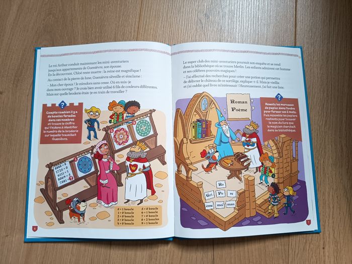 Livre album enfant Mac Donald's, Le château du Roi Arthur, Éditions Hachette Jeunesse - photo numéro 3