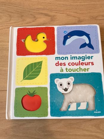 Mon imagier des couleurs a toucher