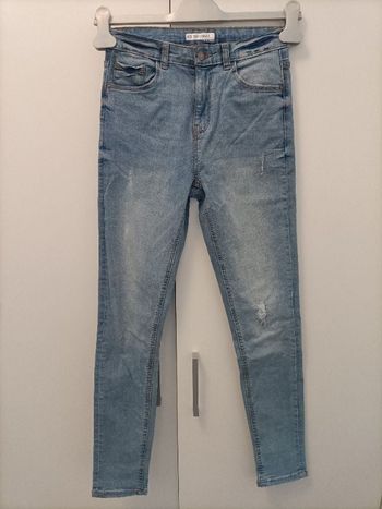 Jean skinny bleu clair