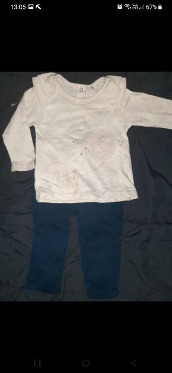 Ensemble fille 9 mois (c3)