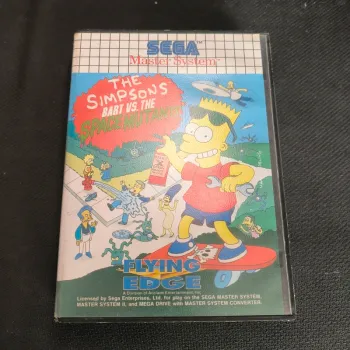 The  Simpsons Bart vs The Space Mutants sega master system