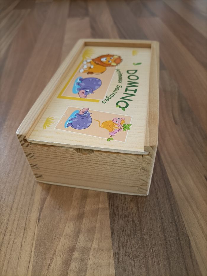 Domino animaux de la savane bois - photo numéro 5