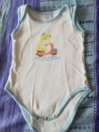 Lot de 2 bodies mixte 6 mois