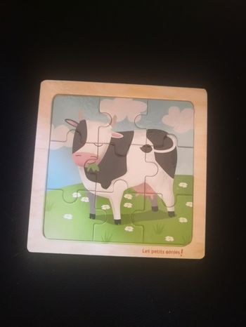 Puzzle en bois 9 pièces