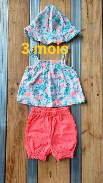 🌞 Ensemble été 3 mois 🌺