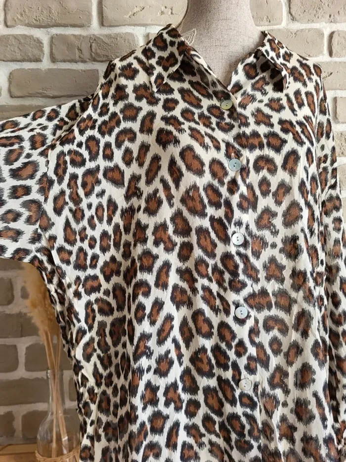 Chemise imprimée léopard - Affinités d'Armand Thiery - photo numéro 8