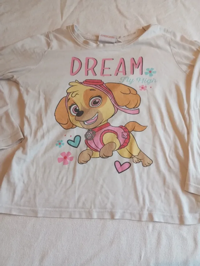 Pyjama paw patrowl de taille 8 ans - photo numéro 2