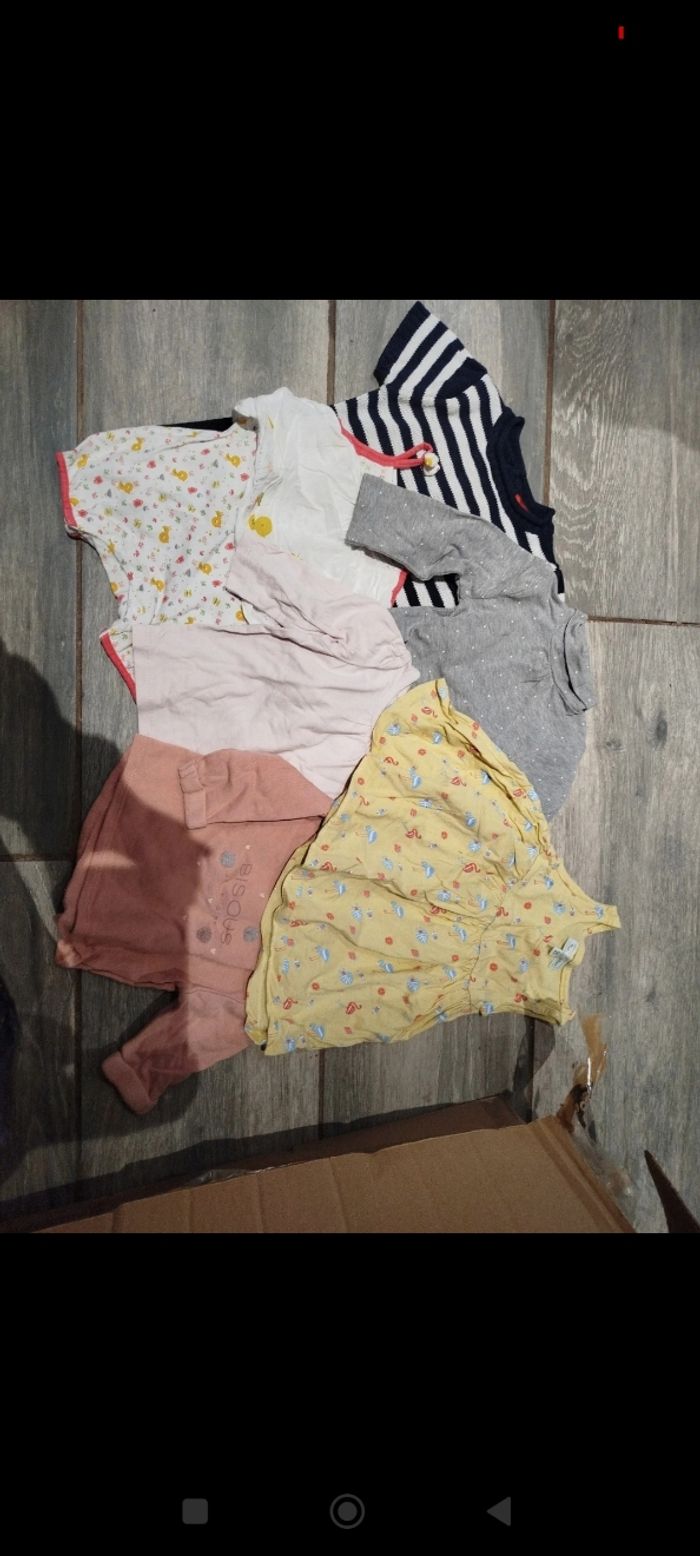 Lot de 105 pièces fille 🌸 3/6/9/12 mois - photo numéro 3