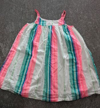 Robe sans manches été bébé fille 18/24 mois comme NEUVE