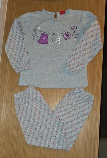 Pyjama fleurs 6 ans