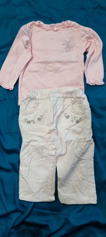 Pantalon 12 mois fille