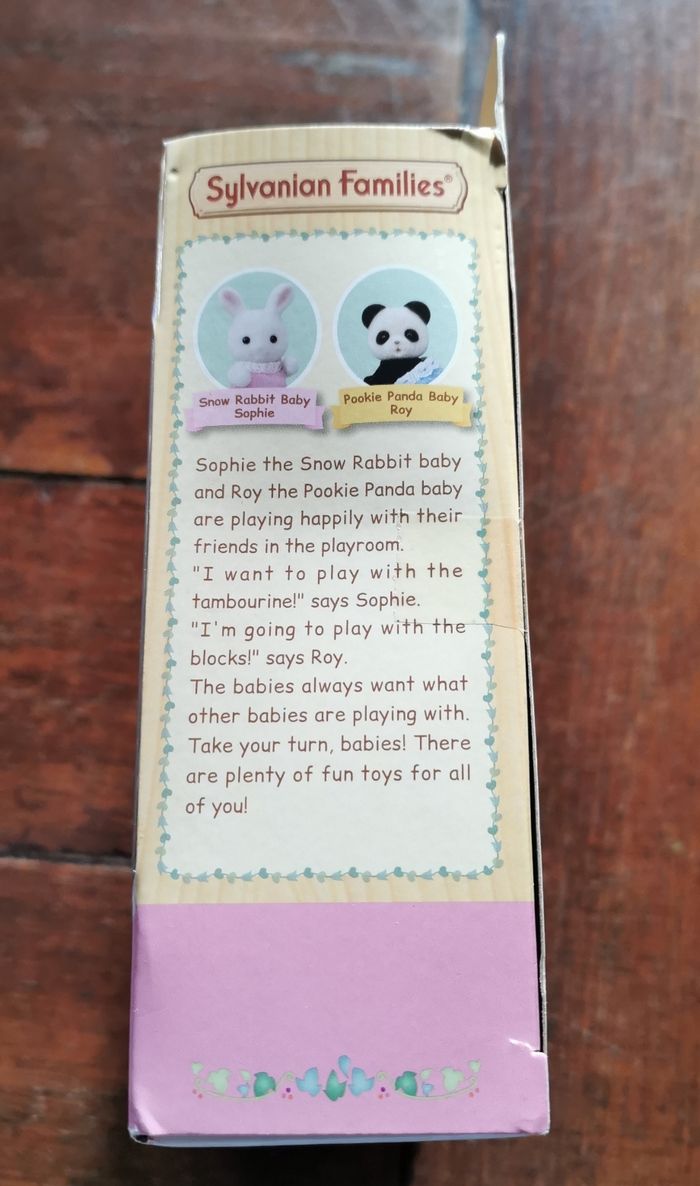 Sylvanian families Baby's Toy Box neuf sous blister - photo numéro 4