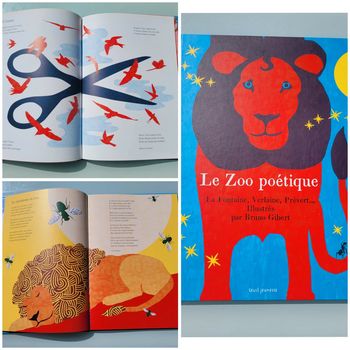 Livre grand format 🦁 Le Zoo Poétique 🪼