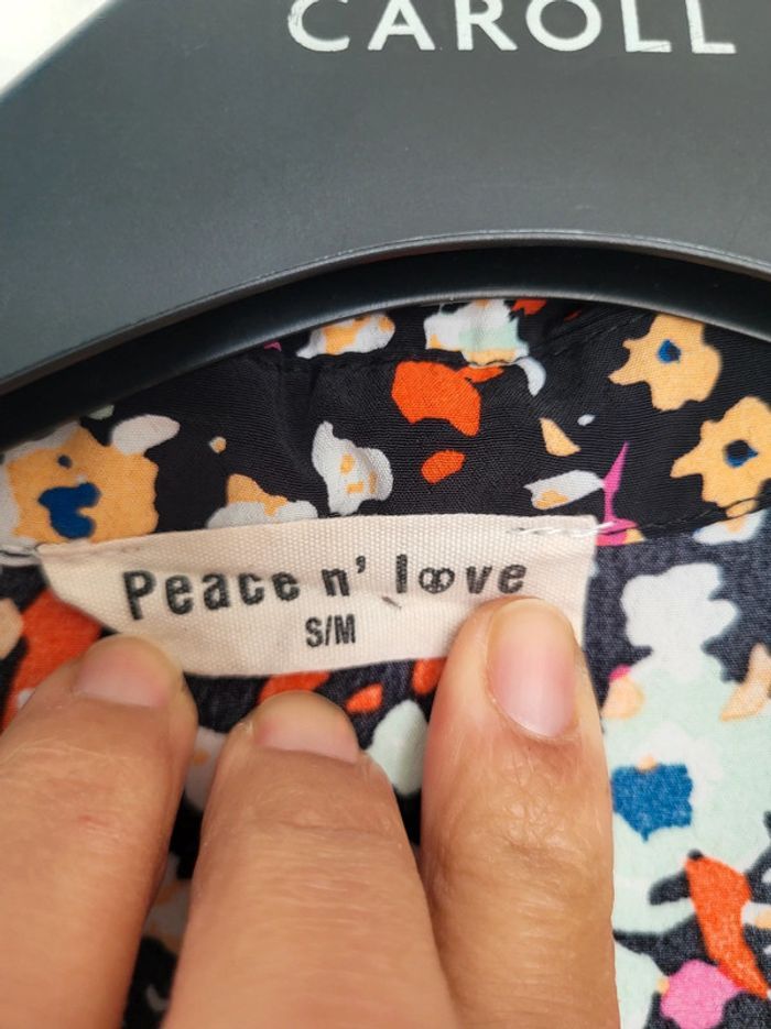 Chemisier blouse Peace n' love taille S impeccable - photo numéro 2