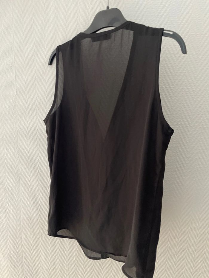 Blouse noire femme - photo numéro 4