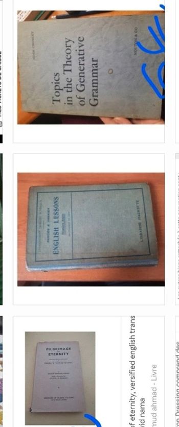 Lot de 3 livres anglais grammaire exercices